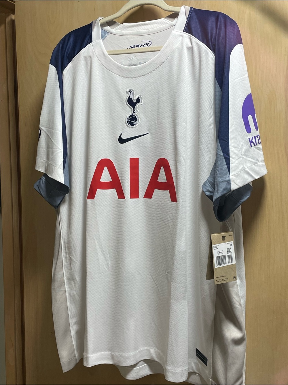 HJ4598-101 Nike Tottenham Hotspur Home Shirt Jersey nwt 3XL Cecil?